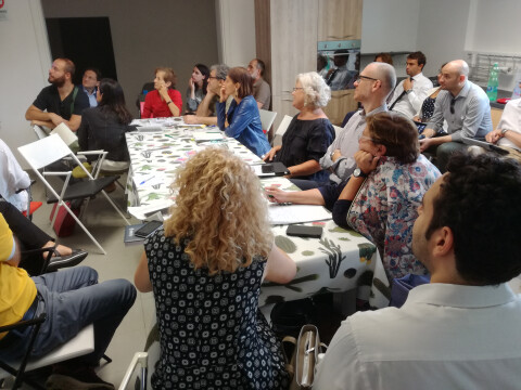 La seduta della commissione consiliare "Sanità, politiche sociali, sport, politiche abitative" alla sede dell'Oasi