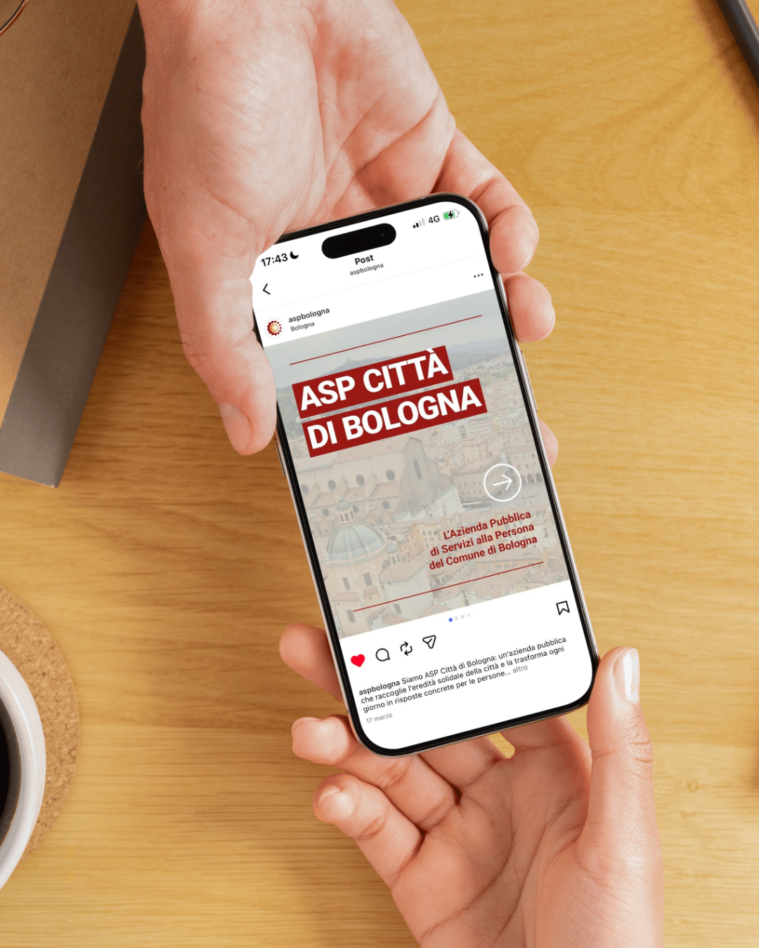 ASP Città di Bologna arriva su Instagram