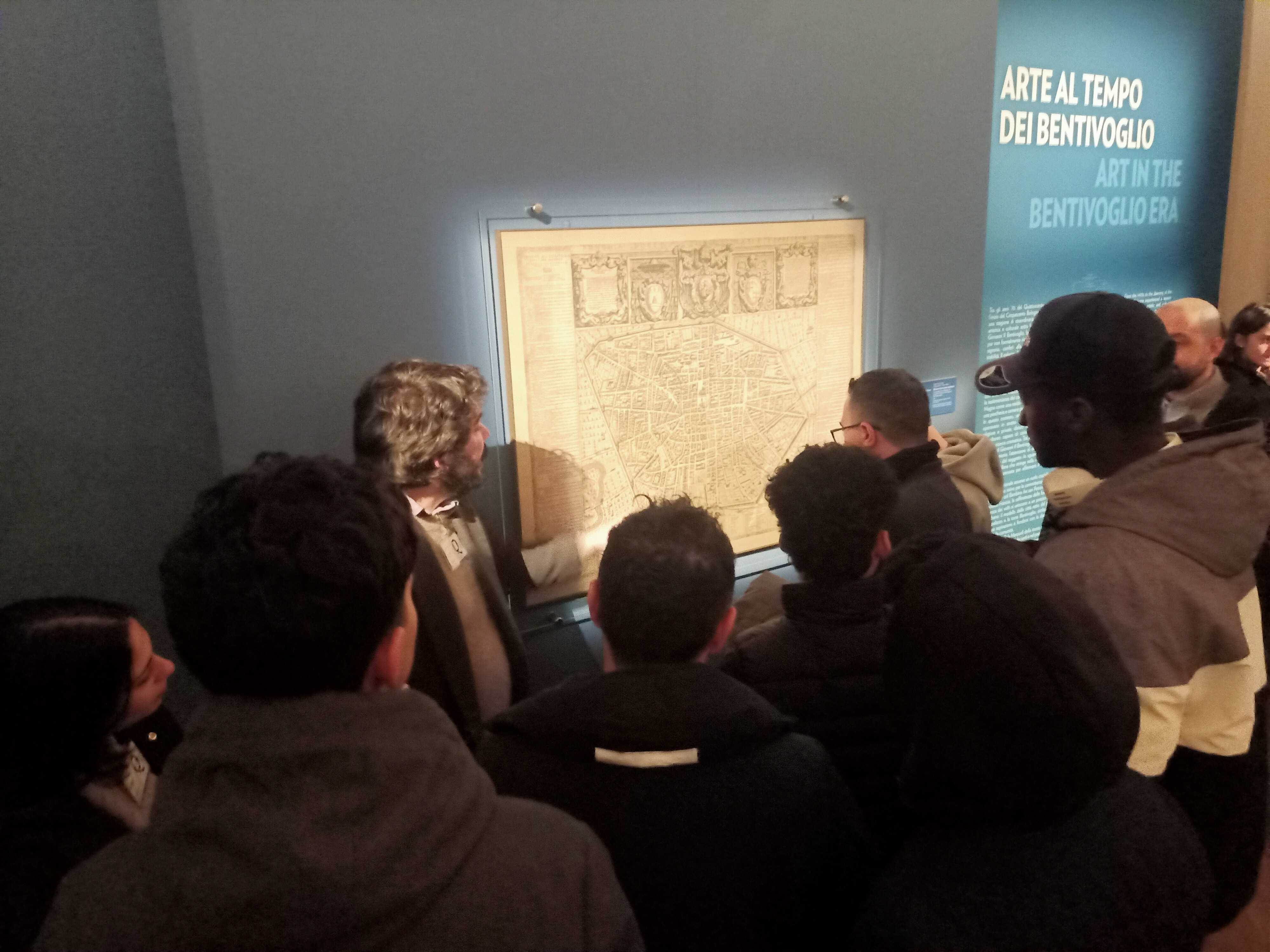 Prime visite alla mostra di Michelangelo per i minori stranieri non accompagnati