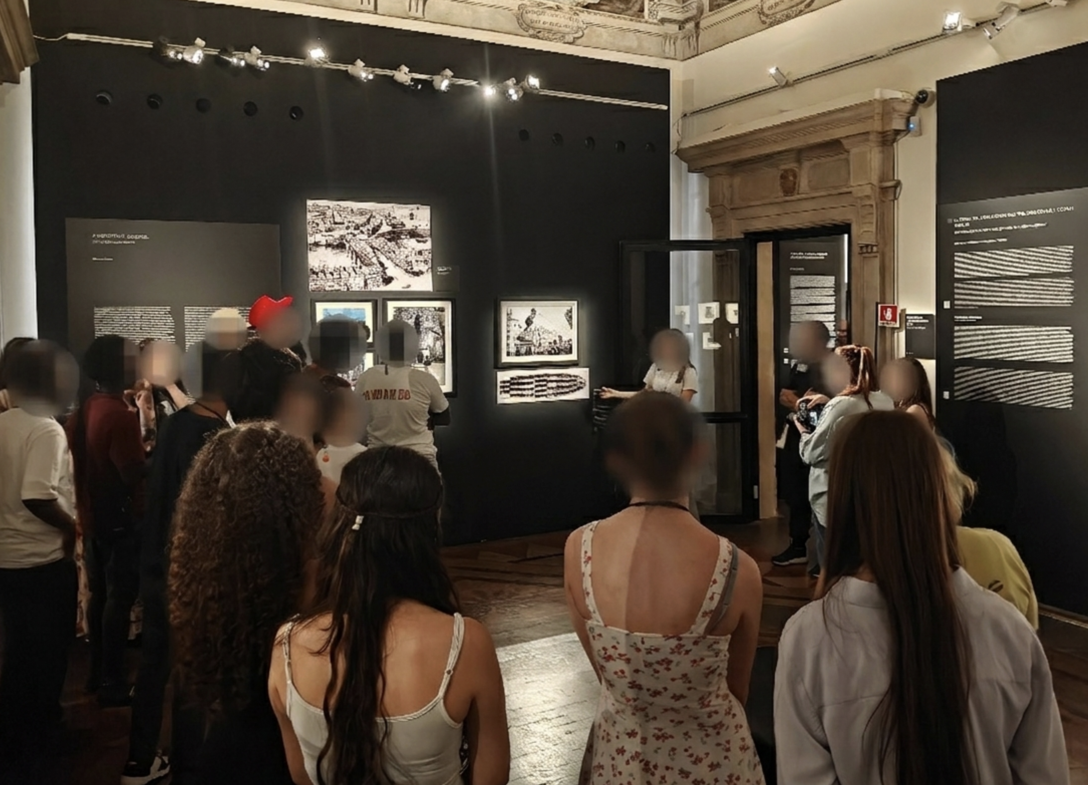 I minori stranieri non accompagnati in visita alla mostra su Banksy a Palazzo Fava - biglietto sospeso