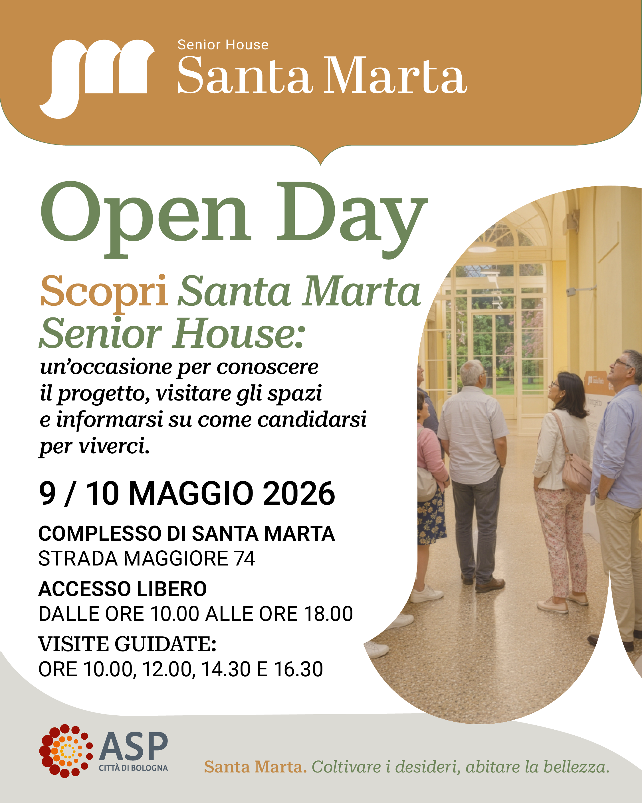 Santa Marta Senior House. Coltivare i desideri, abitare la bellezza.