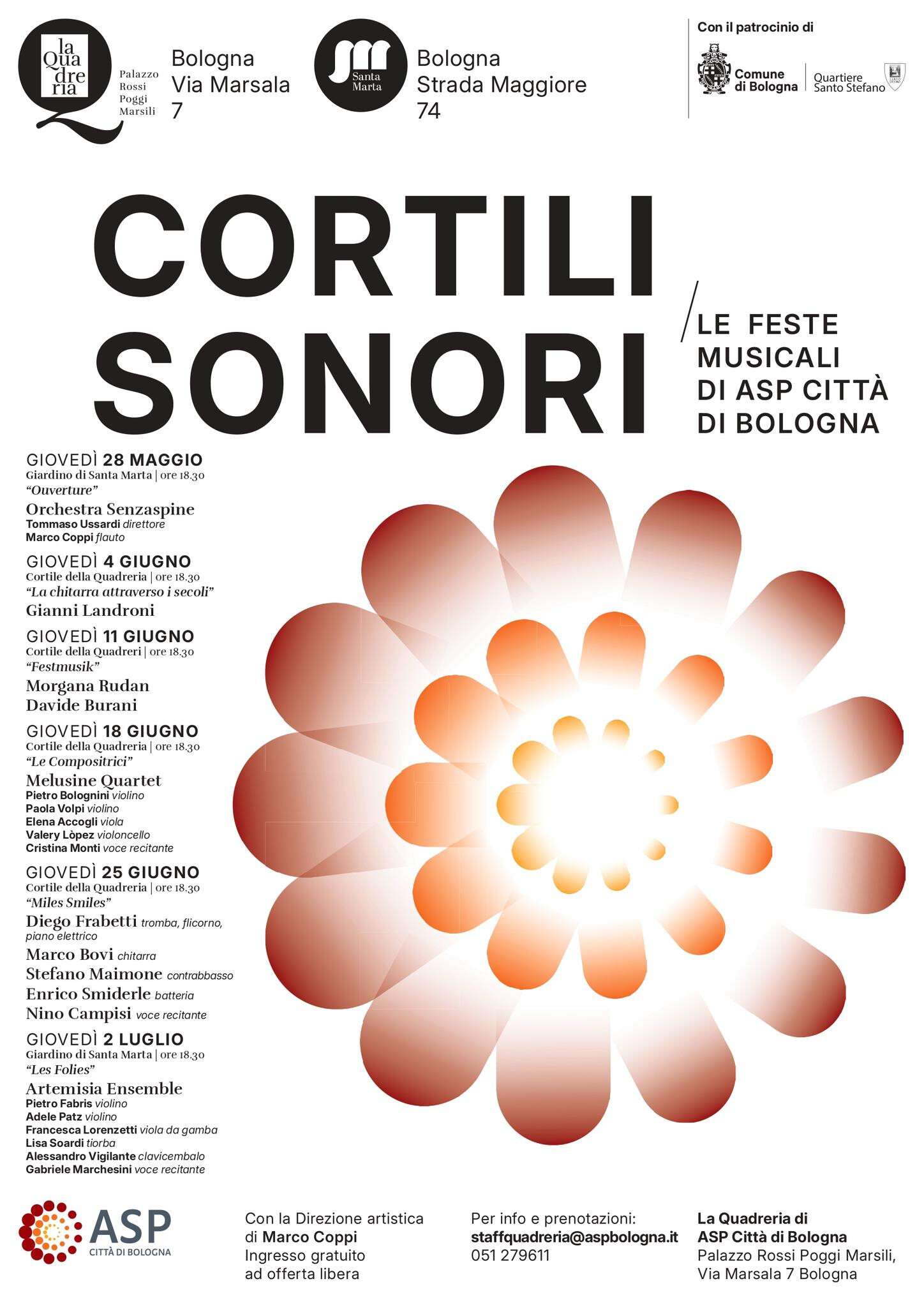 Cortili Sonori - Le feste musicali di ASP Città di Bologna 