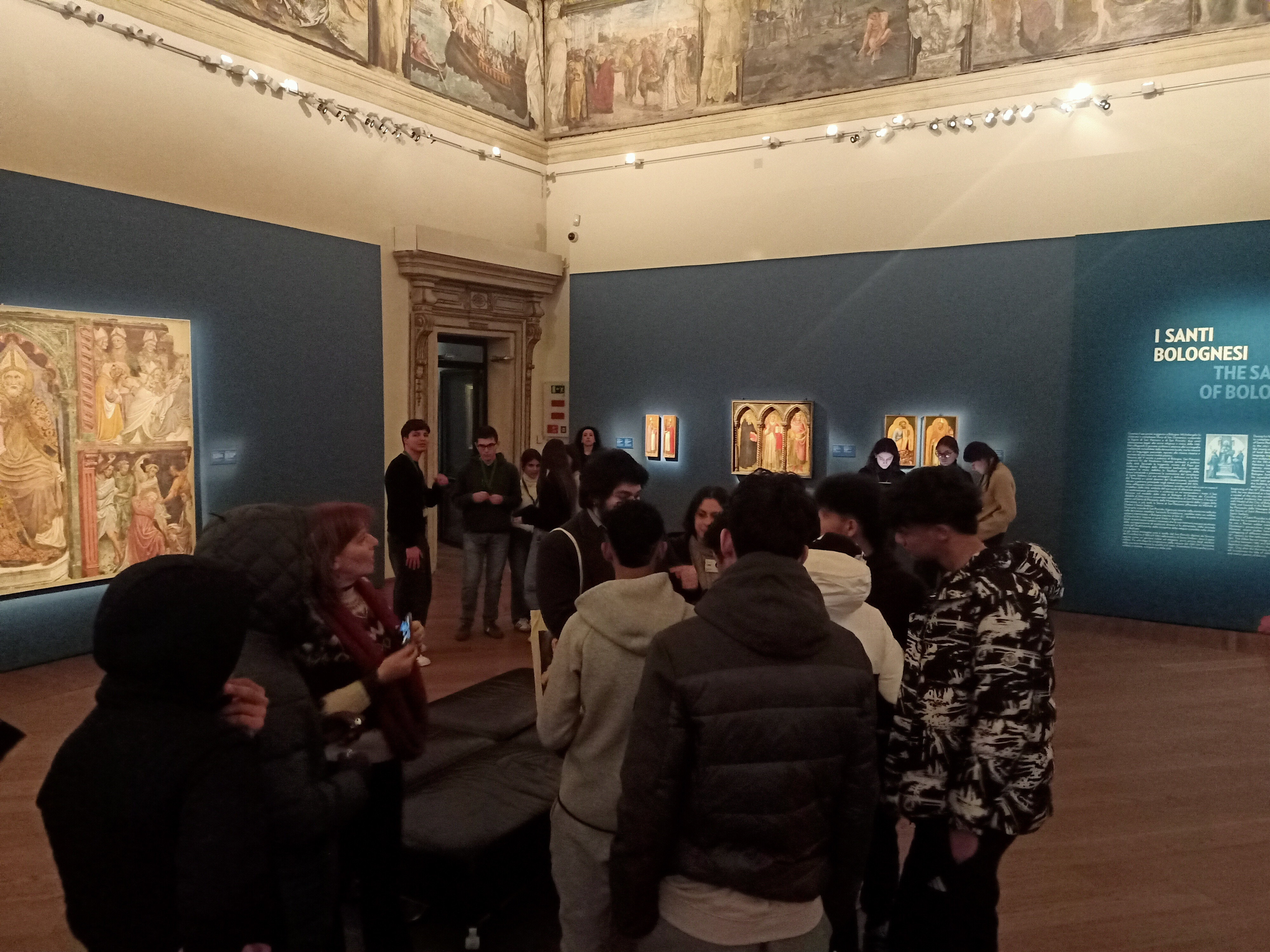 Prime visite alla mostra di Michelangelo per i minori stranieri non accompagnati