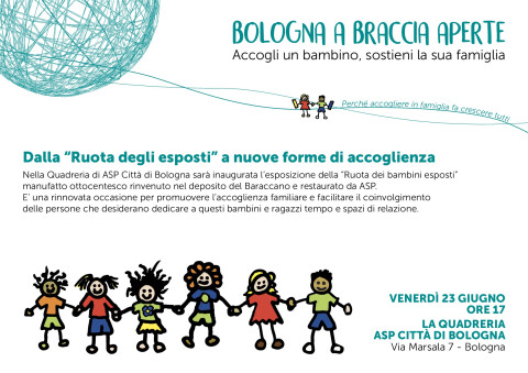 Dalla "Ruota degli esposti" a nuove forme di accoglienza - Venerdì 23 giugno ore 17 in Quadreria