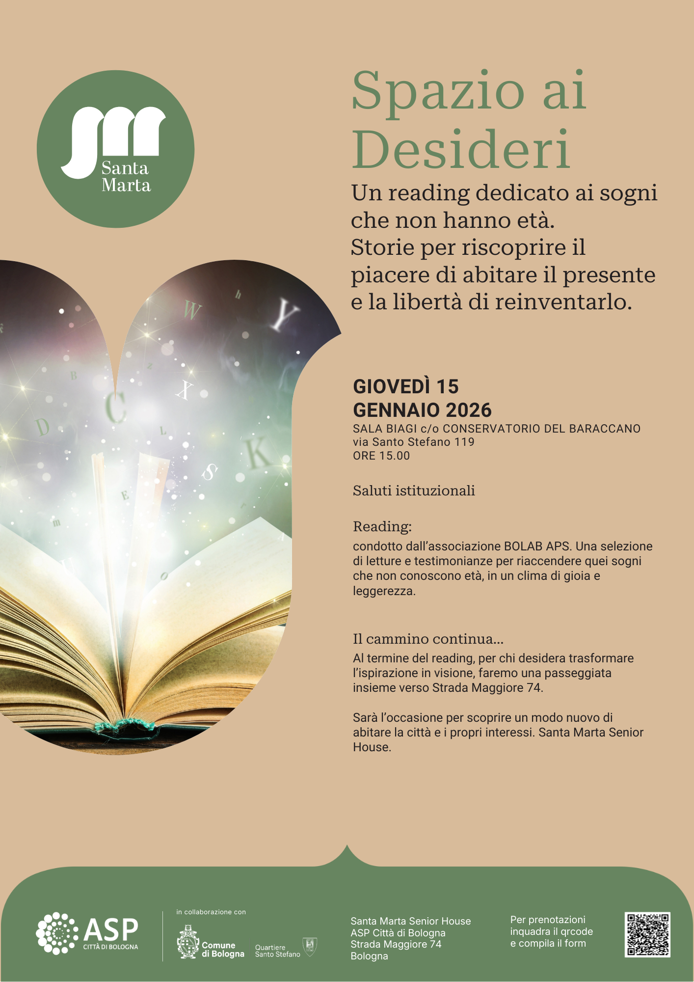 Reading: Spazio ai Desideri