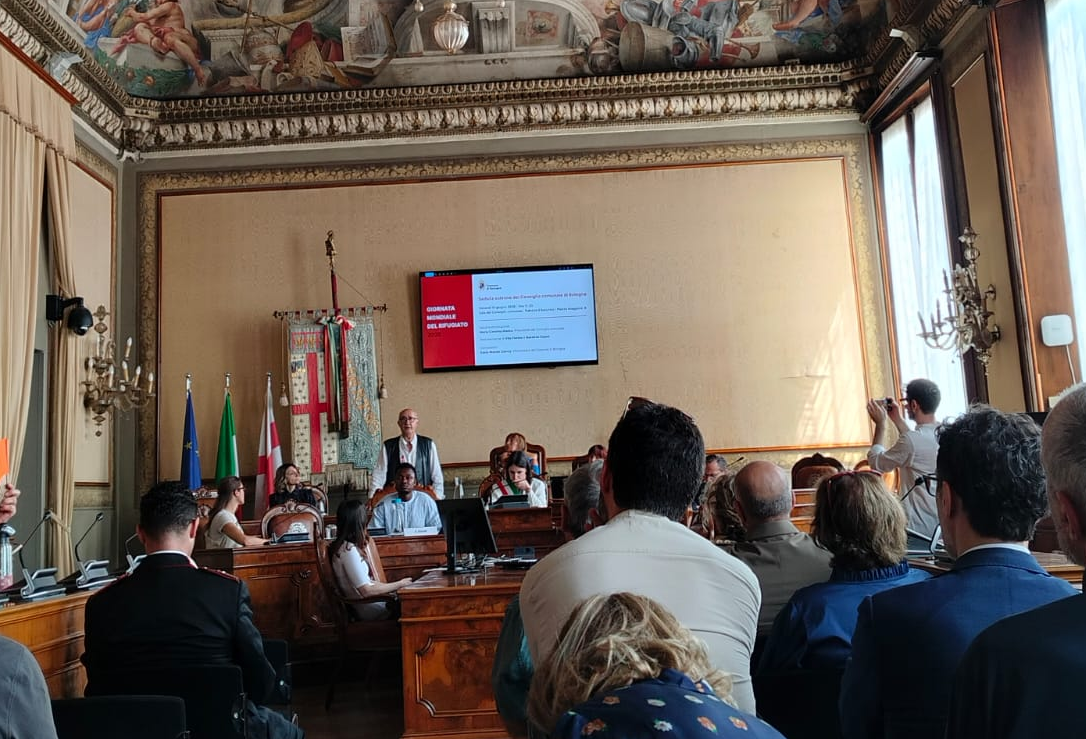 Consiglio comunale di Bologna, seduta solenne dedicata alla Giornata mondiale del Rifugiato