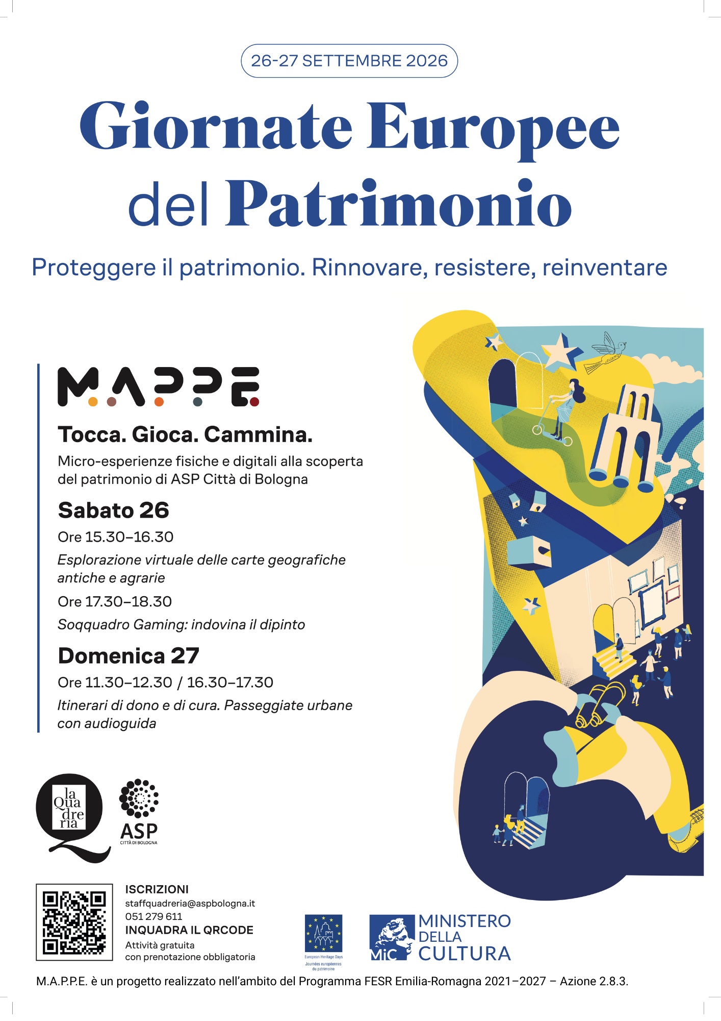 M.A.P.P.E. Tocca. Gioca. Cammina. 