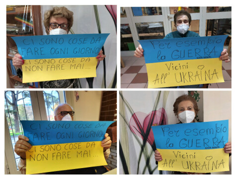 "Ci sono cose da fare ogni giorno...ci sono cose da non fare mai...per esempio la guerra" Gianni Rodari