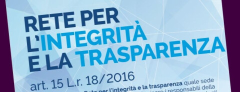 ASP ha aderito alla Rete per l'integrità e la Trasparenza 